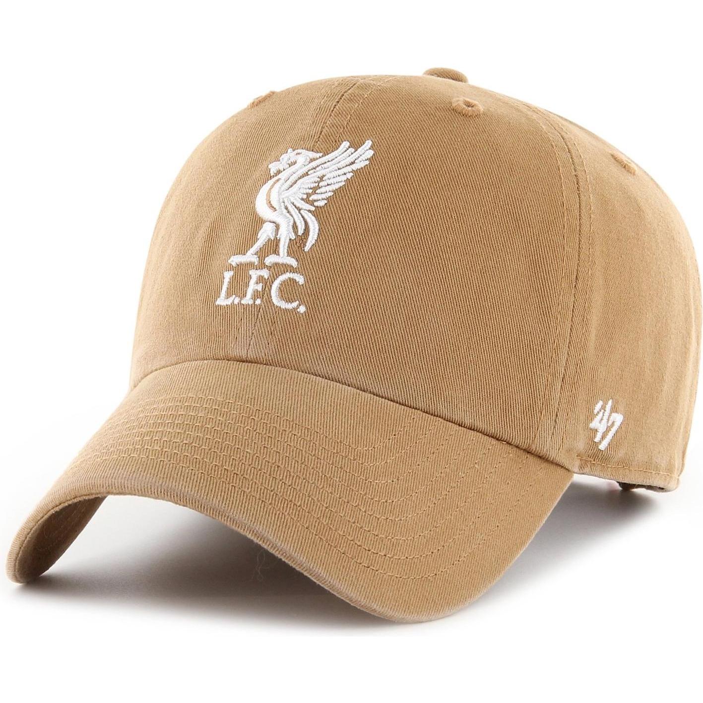 47 Brand, Herren, Cap, Relaxed Fit FC Liverpool, Beige