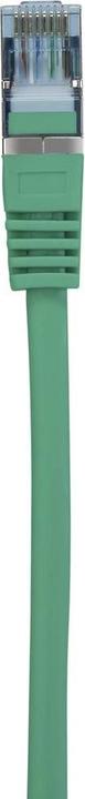 Actual product image Renkforce RF-5136972 RJ45 network cable patch cable CAT 6a S/FTP 5.00 m Green with (S/FTP, CAT6a, 5 m)