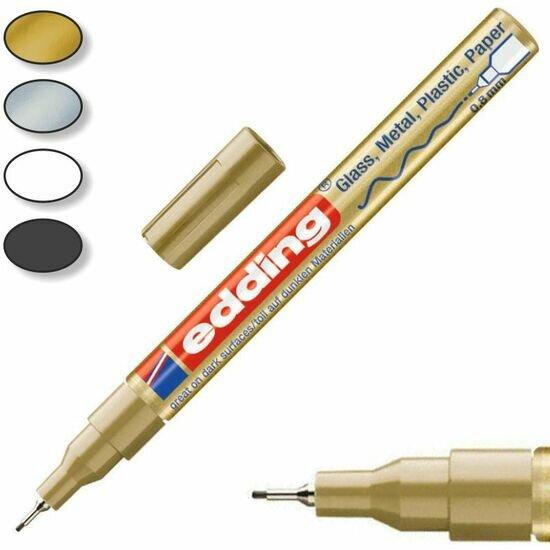 Thumbnail - Edding, Marker, Lackmarker 780 Strichstärke: 0,8 mm Schreibfarbe: gold (Gold, 0.80 mm, 1 x)
