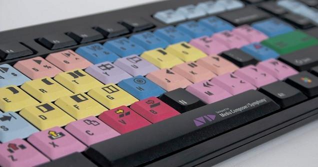 Produktbild Logickeyboard Avid Media Composer DE (PC/Nero) (DE, Kabelgebunden)