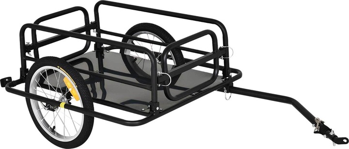 Actual product image Homcom Foldable cargo trailer