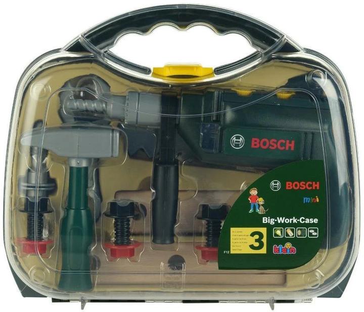Actual product image Theo Klein Bosch toolbox with drilling machine