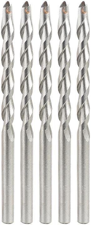 Produktbild AGT Beton-Bohrer-Set für Schlag- und Drehbohrer, 8 mm, 5 Stück (8 Millimeter)