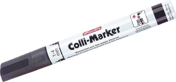 Image du produit Herlitz Marqueur permanent "Collimarker", pointe ogive, noir