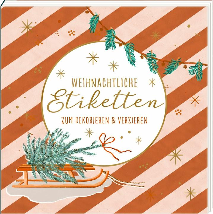 Produktbild Etikettenbüchlein - Weihnachtliche Etik