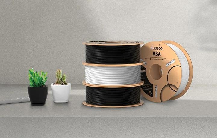 Produktbild Elegoo ASA Filament (Black) (ASA, 1.75 mm, 1000 g)