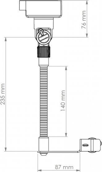 Produktbild Quik Lok SMS/001 Smartphone-Halterung