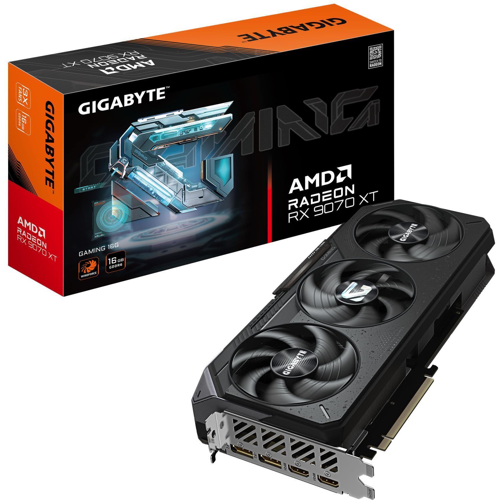 Gigabyte Radeon RX 9070 XT GAMING 16G (16 GB), Grafikkarte