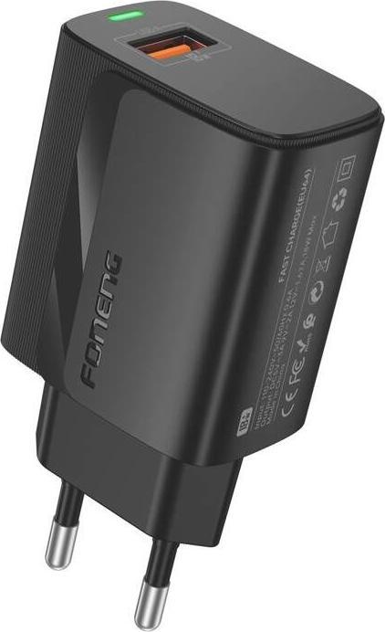 Produktbild Foneng EU64 USB-A Charger Black (1 Port)