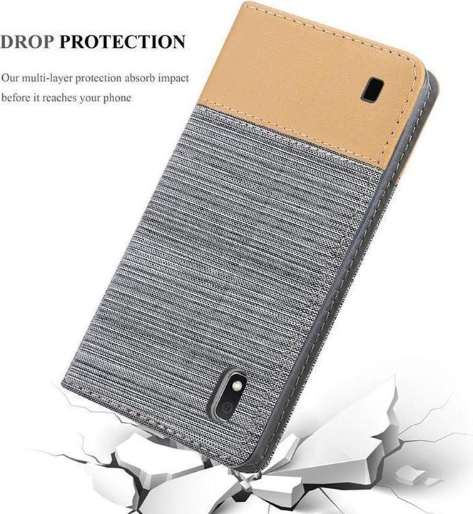 Produktbild Cadorabo Book Jeans Optik Cover (Samsung Galaxy A10, Samsung Galaxy M10)
