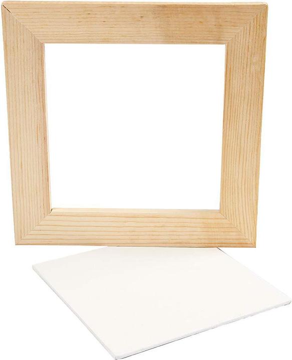 Actual product image Creativ Company Canvas panel with frame, 20.8 x 20.8 cm