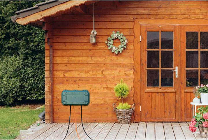 Actual product image Max Hauri SAFETY BOX Set consisting of 1x outdoor box IP54, socket strip