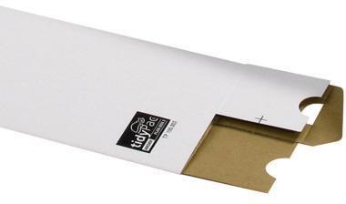 Immagine prodotto Tidypac Tubo di spedizione Metodo di chiusura: con chiusura a pressione Materiale: cartone ondulato (1 x)