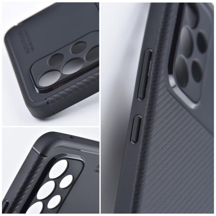 Image du produit OEM Back panel cover Case CARBON PREMIUM for SAMSUNG A34 5G black (Samsung Galaxy A34 5G)
