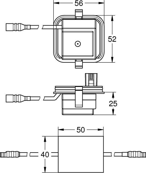 Actual product image Grohe Plug-in transformer chrome