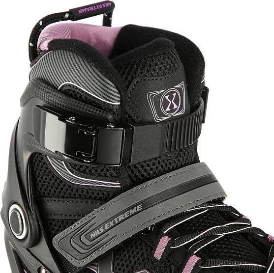Actual product image Nils NA9157 Black-LILA SIZE 42 INLINE SKATES (42)