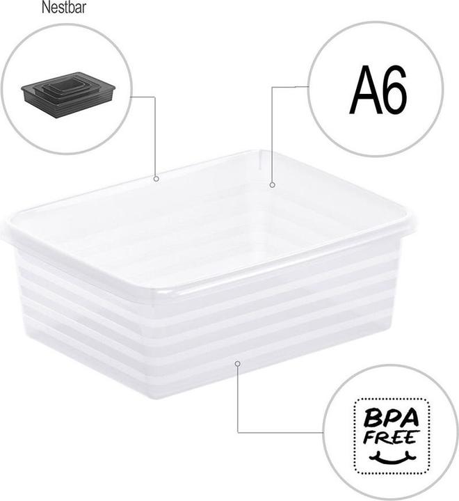 Immagine prodotto Rotho Linus (14,5 x 6 x 19 cm, 0 l)