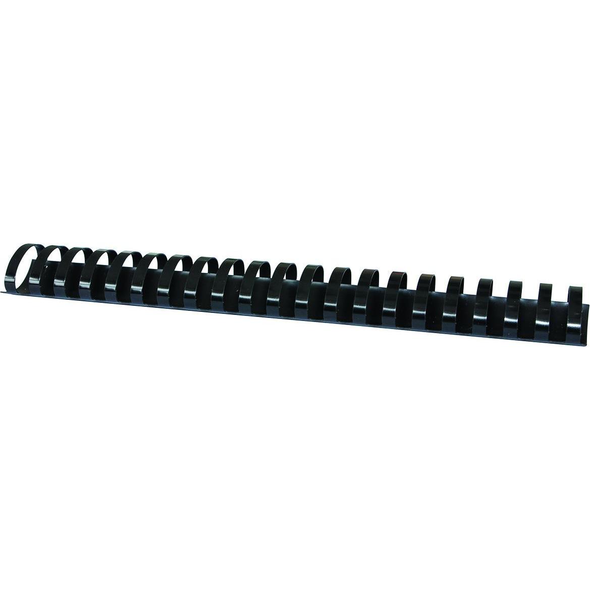 Office Products, Bindegerät Zubehör, Binderücken, A4, 38 mm (350 Blatt), 50 Stück, schwarz
