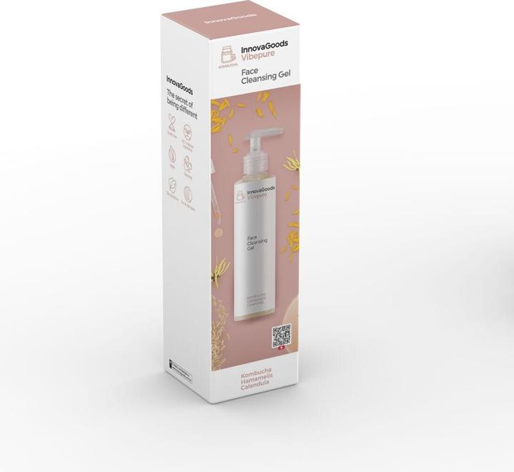 Image du produit InnovaGoods Gel nettoyant pour le visage Kombucha Vibepure 200 ml (Gel nettoyant, 200 ml)