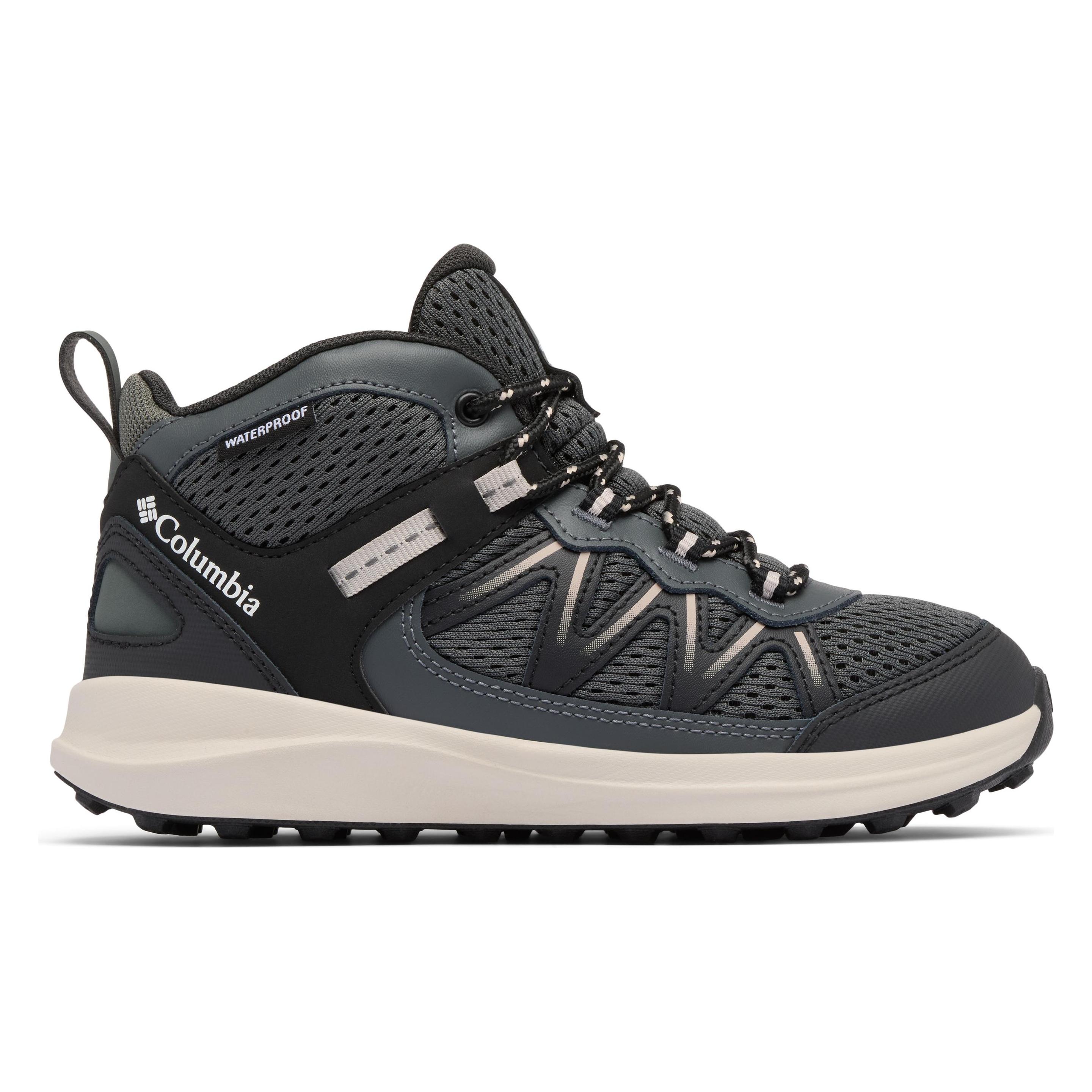 Columbia, Unisex, Wandelschoenen, Youth Peakfreak Rushâ„¢ Mid Waterproof Unisex Wandelschoenen - Black (36), Zwart