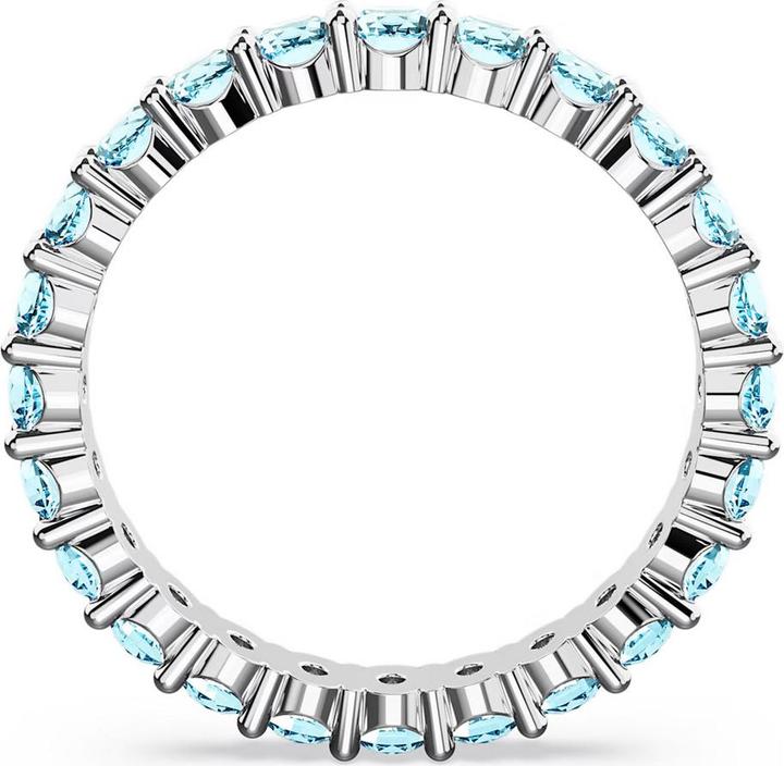 Produktbild Swarovski Matrix Ring Rundschliff Blau (58)