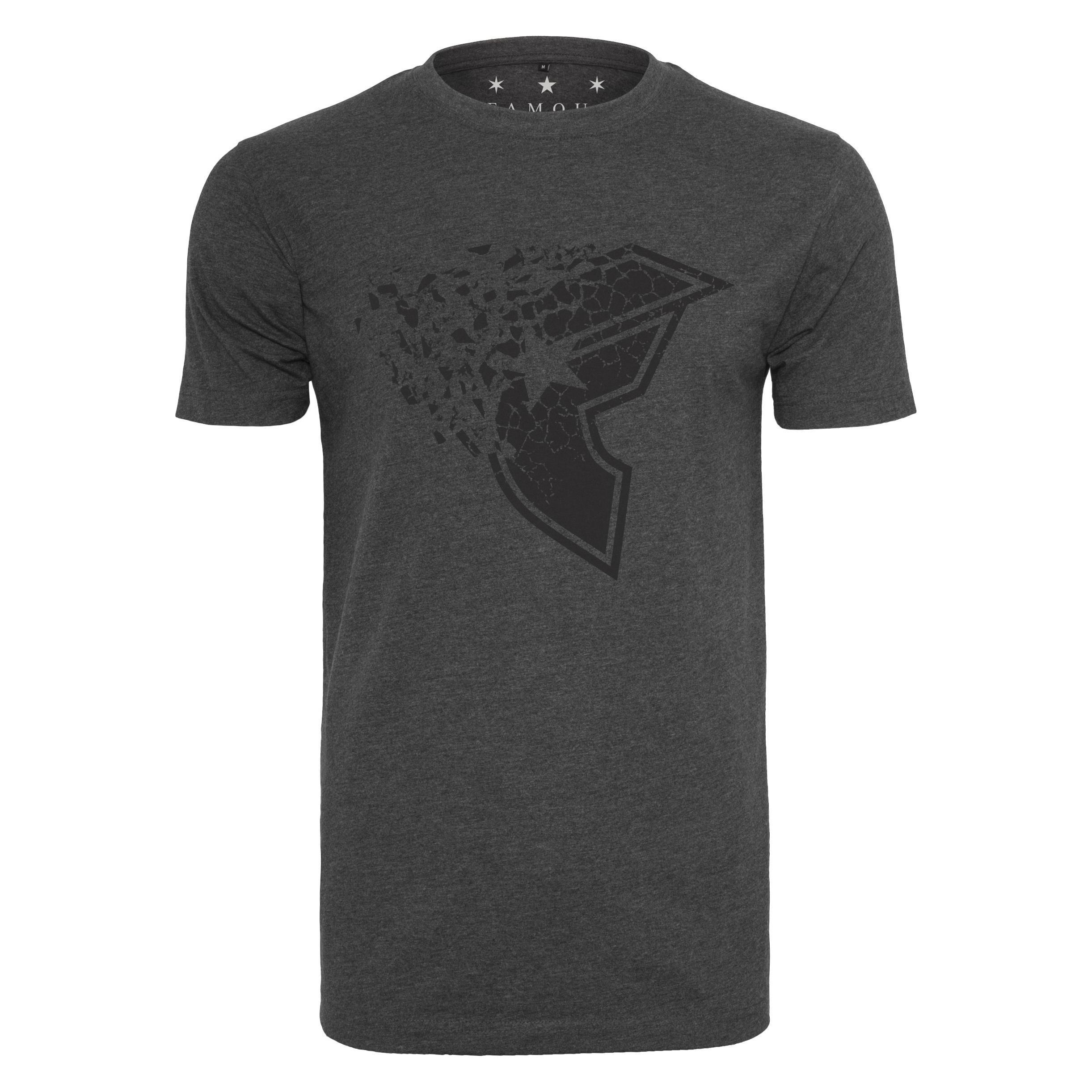 Famous, Herren, Shirts, T-Shirt, Schwarz, (S)