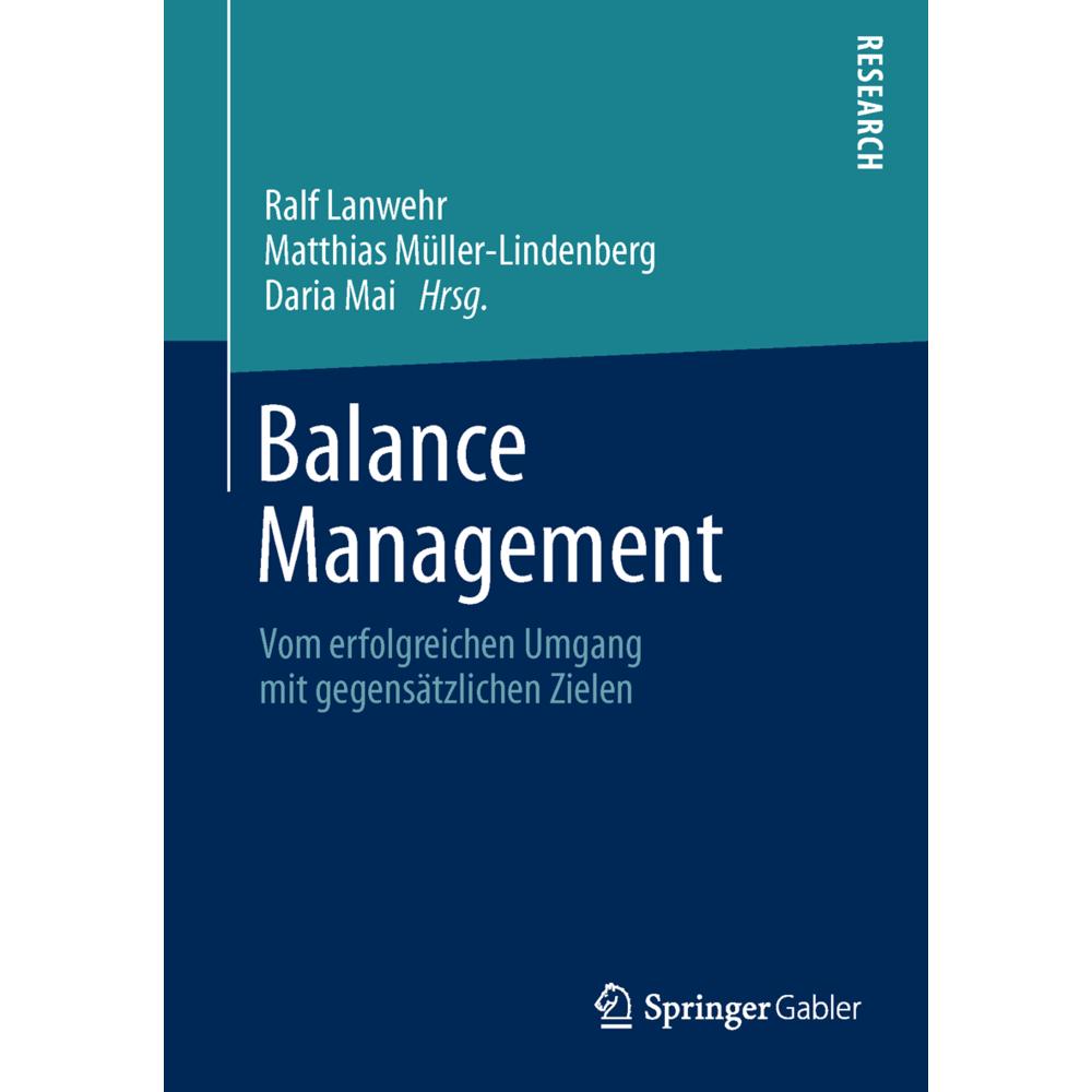 Balance Management, Fachbücher von Ralf Lanwehr, Matthias Müller-Lindenberg, Daria Mai