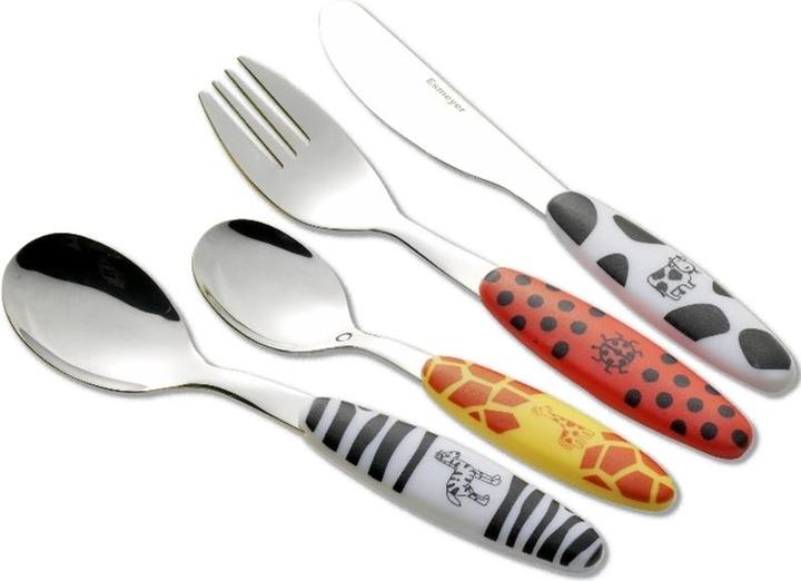 Immagine prodotto Esmeyer Set di posate per bambini SAFARI 4 pezzi.