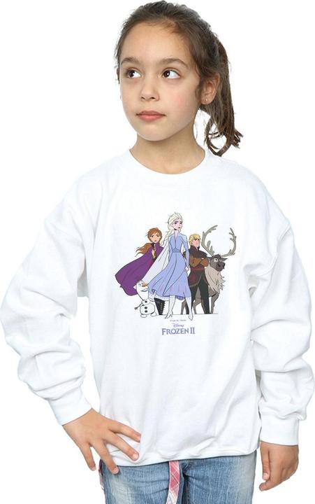 Produktbild Disney Frozen 2 Group Sweatshirt Mädchen (116)