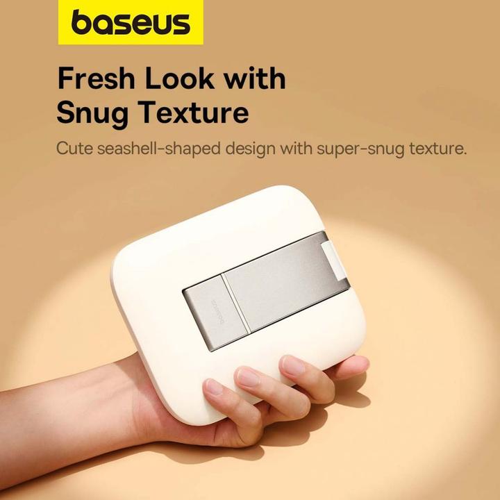 Actual product image Baseus Folding Tablet Stand Seashell (white)