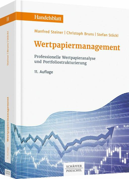 Actual product image Wertpapiermanagement (German, Christoph Bruns, Manfred Steiner, Stefan Stöckl, 2017)