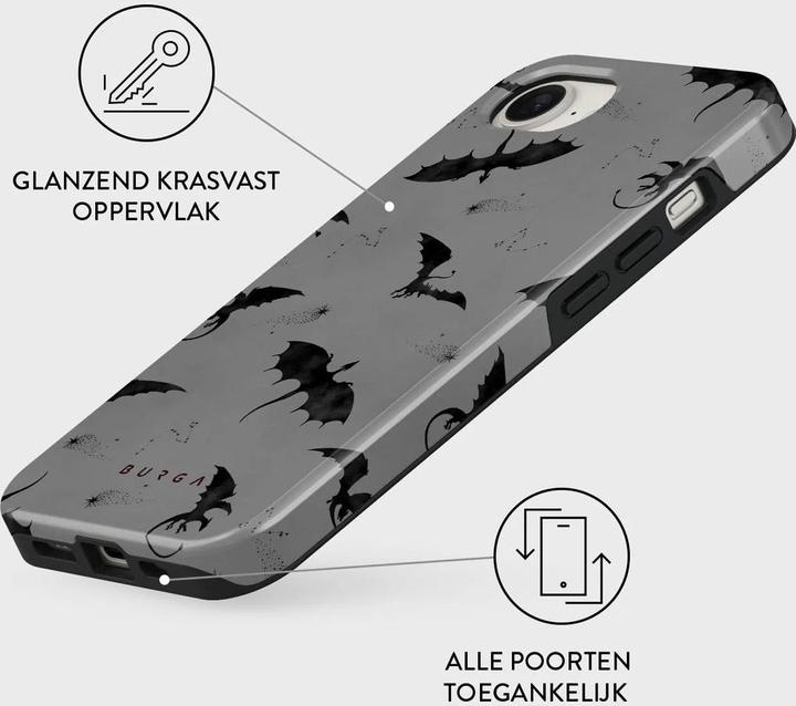 Actual product image Burga Tough Case Apple iPhone 16e - Draco (Apple iPhone 16e)