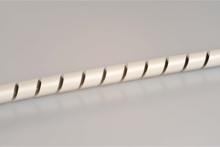 Produktbild HellermannTyton Spiral wrap Flame Protect SBPEFR16 White (Kabelschlauch, 3000 cm)