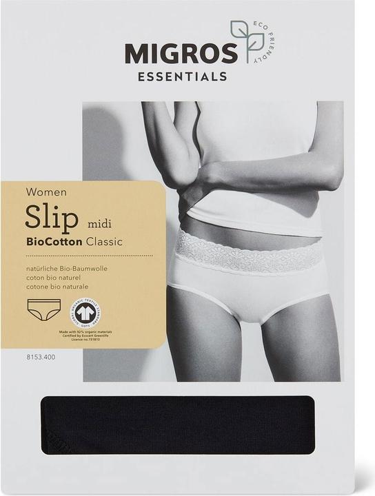 Produktbild Migros Essentials Damen Slip Midi (M, Einzelpack)
