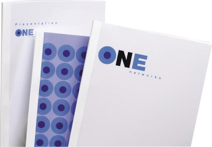 GBC Thermal binding folder Business Line
