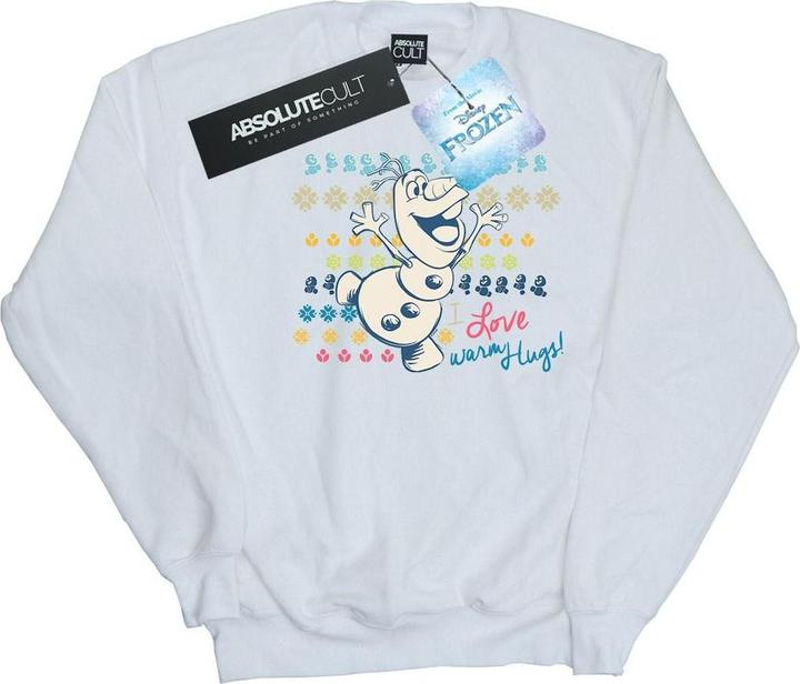 Produktbild Disney Frozen I Love Warm Hugs Sweatshirt Mädchen (140, 146)