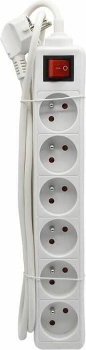 Produktbild GAO Steckerleiste mit 6 Steckdosen und Schalter (1,4 m) (6x, CEE 7/4, 1.40 m)