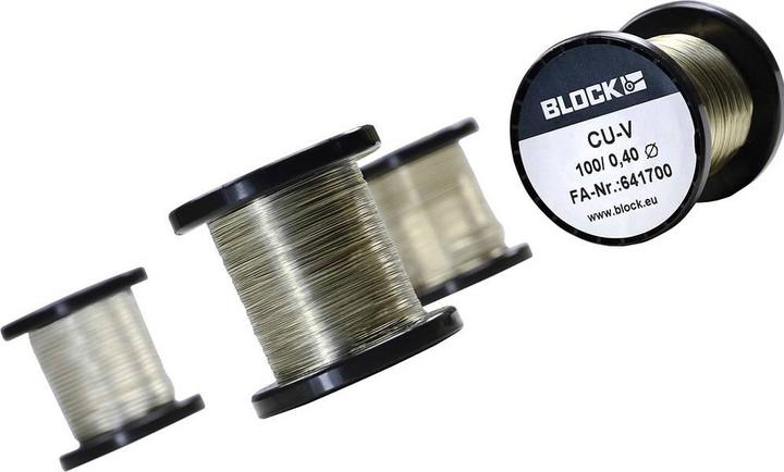 Produktbild Block Kupferdraht verzinnt CU-V (71 m)