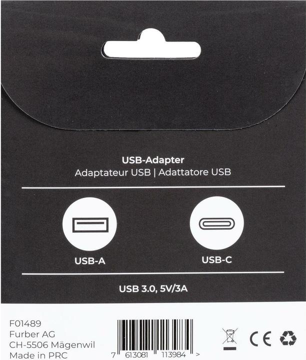 Produktbild Onit USB 3.1 zu (USB Typ-C, 9.50 cm)