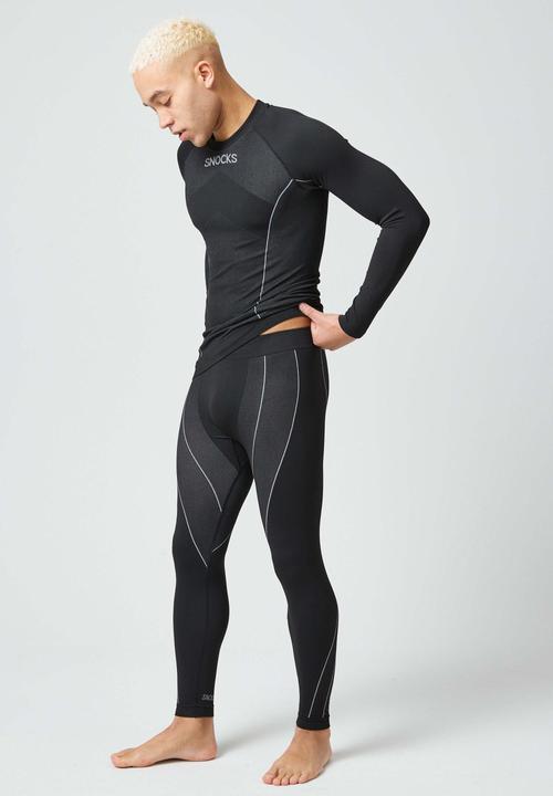 Immagine prodotto Snocks Thermounterwäsche Herren mit Daumenloch (L)