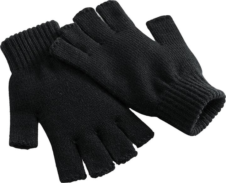 Produktbild Beechfield Unifarben Fingerlose Handschuhe (L, XL)