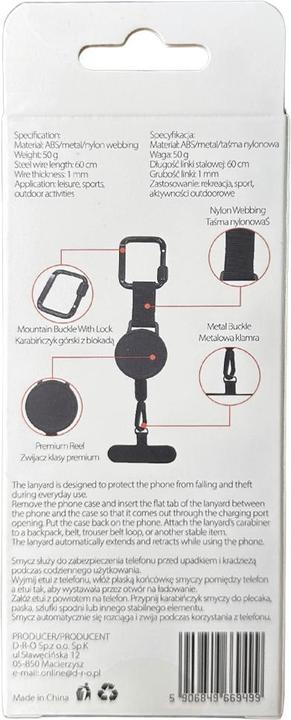 Immagine prodotto Beline Anti-theft lanyard for phone black