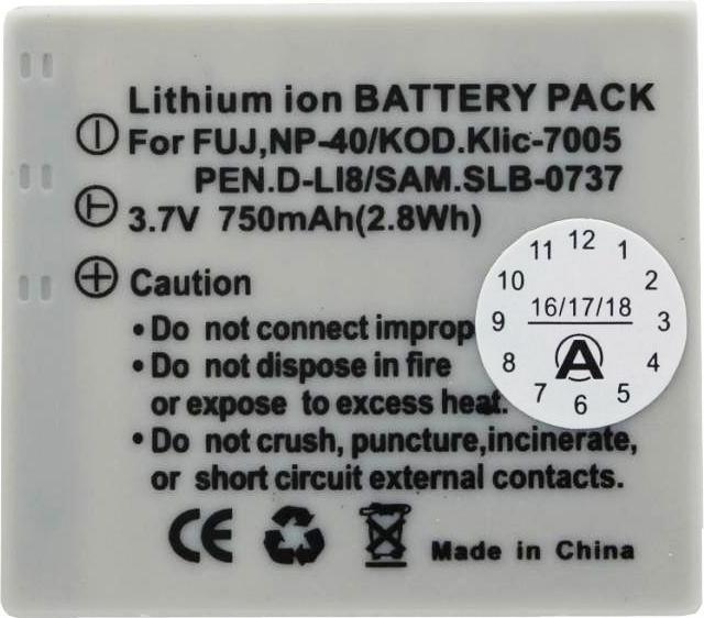 Produktbild AccuCell Akku Konica Minolta NP-1, Dimage X1 (Kamera Akku)