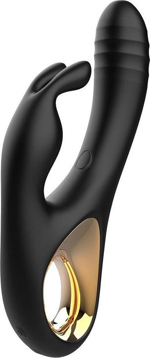 Produktbild Rimba Toys! SN09 - Thrusting Rabbit Vibrator - Schwarz