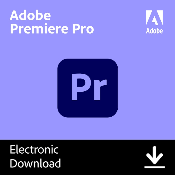 Image du produit Adobe Premiere Pro (1 Utilisateur, 1 Périphériques/Utilisateurs, 12 mois)