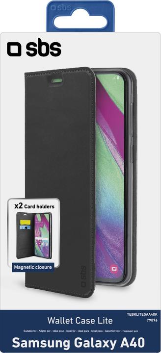 Produktbild SBS Book Wallet Lite (Samsung Galaxy A40)