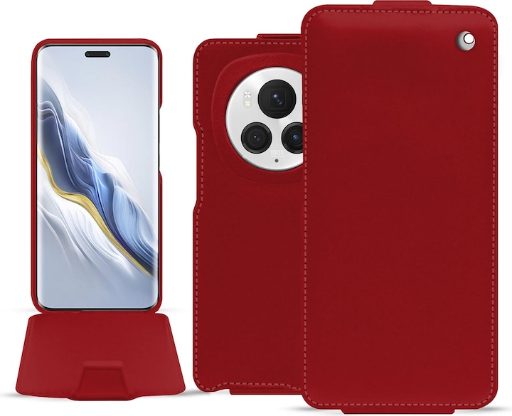 Image du produit Noreve Coque à rabat vertical en cuir (Honor Magic6 Pro)