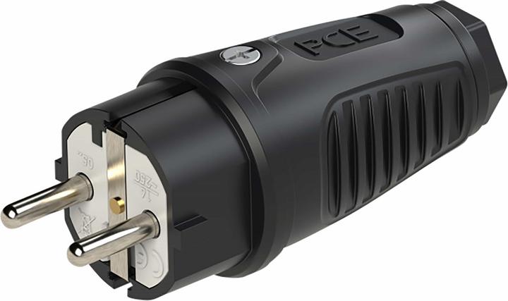 PCE Plug Protective contact plug rubber IP44 0511-ss