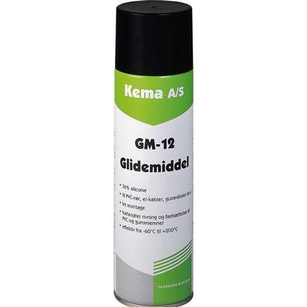ITW, Klebeband, KEMA Lubricant GM-12 500ml Sprayfür PVC-Rohre, Kabel, GummistreifenReibungsreduzierend