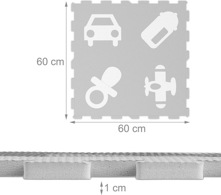 Productafbeelding Relaxdays 24-delige speelmat (60 x 60 cm)